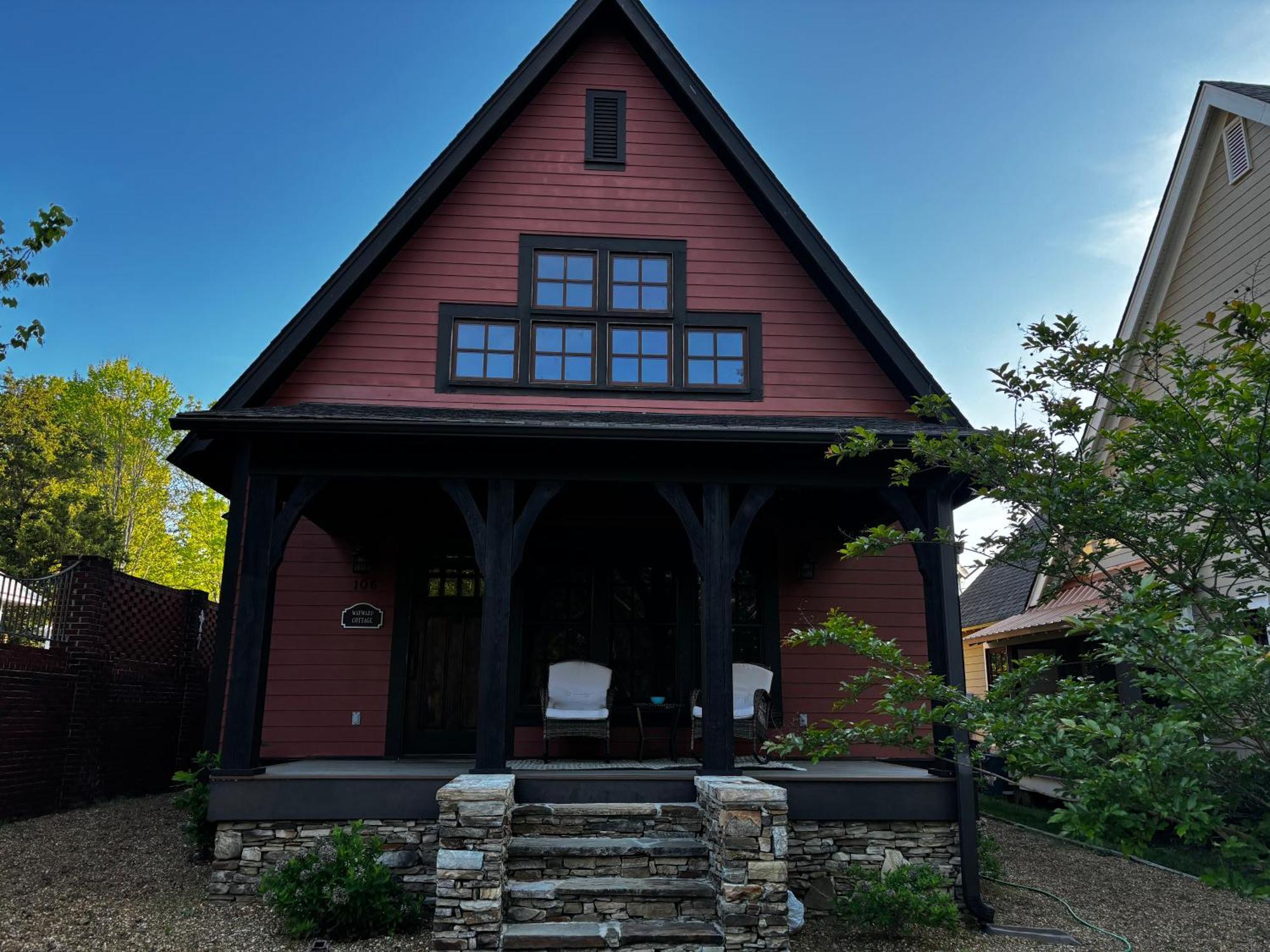 Quiet Getaway At Wayward Cottage Pisgah Exterior photo